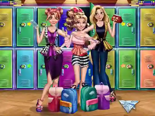 Hra Princess Back To School