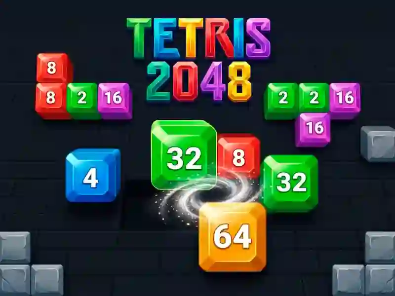 Hra Tetris 2048