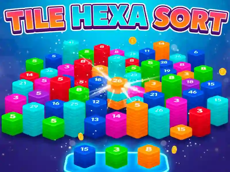 Hra Tile Hexa Sort