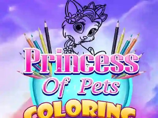 Hra Princess Of Pets Coloring