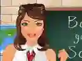 Hra Barbie goes to School Makeover