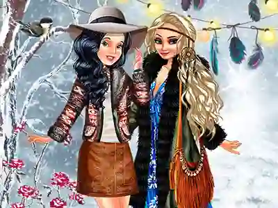 Hra Boho Winter With Princess