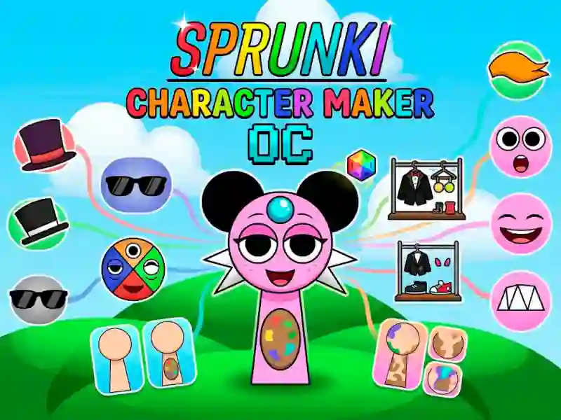 Hra Sprunki Character Maker OC