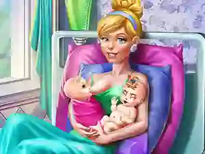 Hra Cinderella Twins Birth