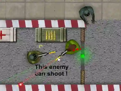 Hra Zombie Shooting 2D