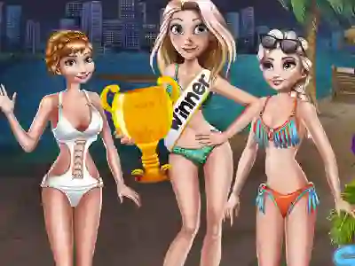 Hra Girls Surf Contest
