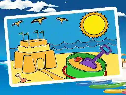 Hra Summer Coloring Pages