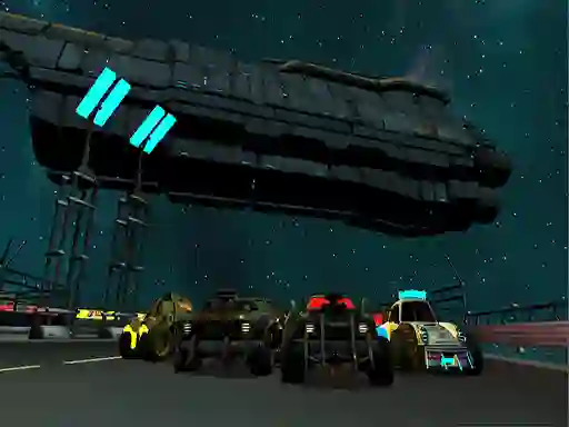 Hra Moon Car Stunt