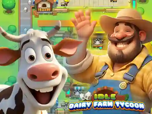 Hra Idle Dairy Farm Tycoon