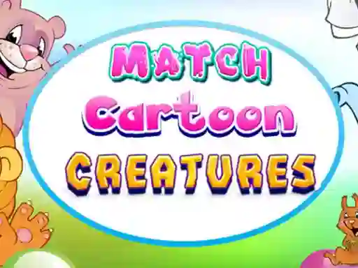 Hra Match Cartoon Creatures