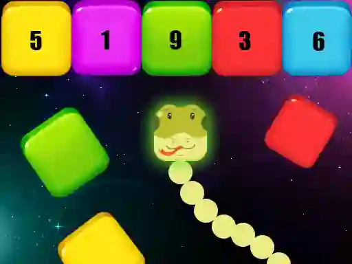 Hra Snake Blocks and Numbers
