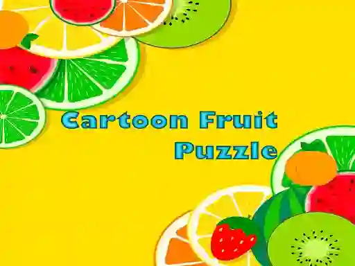 Hra Cartoon Fruit Puzzle