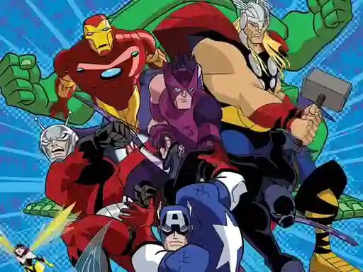 Hra Avengers Coloring