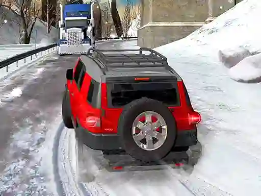 Hra Heavy Jeep Winter Driving
