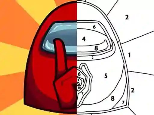Hra Among Them Coloring Book