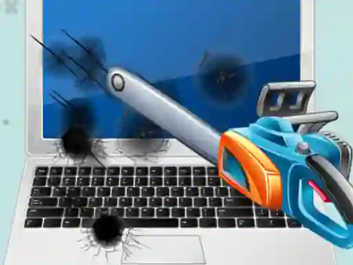 Hra Whack the Laptop