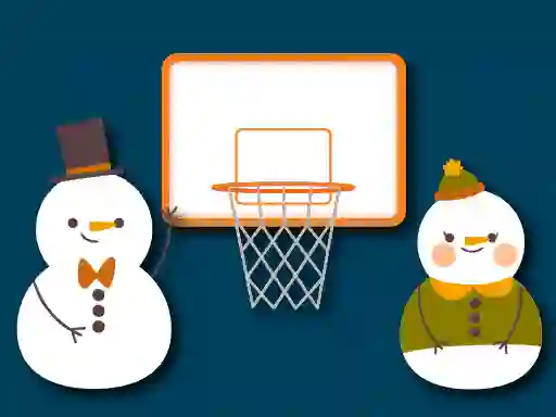 Hra Flick Snowball Xmas