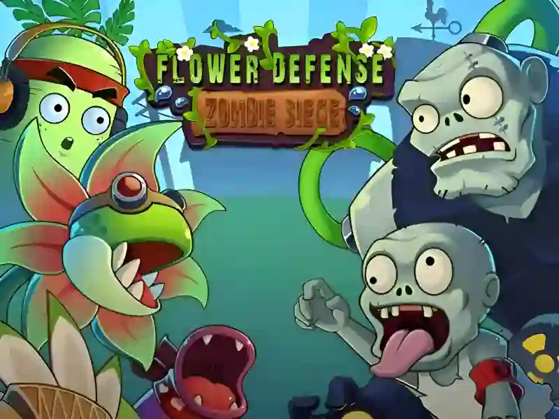 Hra Flower Defense Zombie Siege