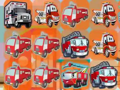 Hra Emergency Trucks Match 3