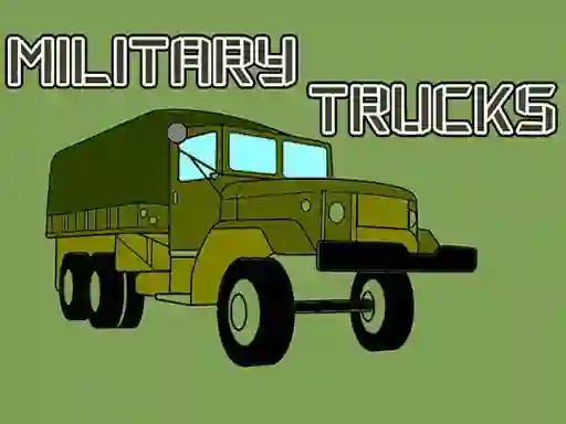 Hra Military Trucks Coloring
