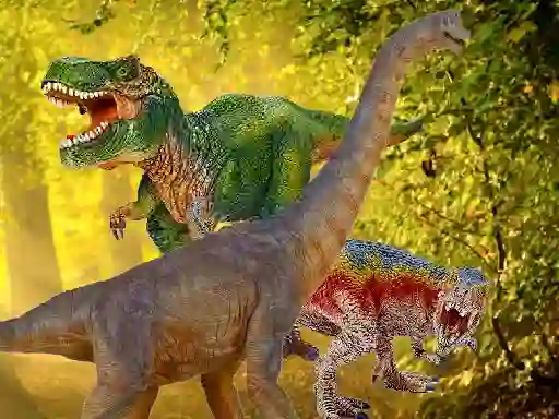 Hra World Of Dinosaurs Jigsaw