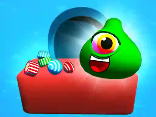 Hra Candy Monsters Puzzle