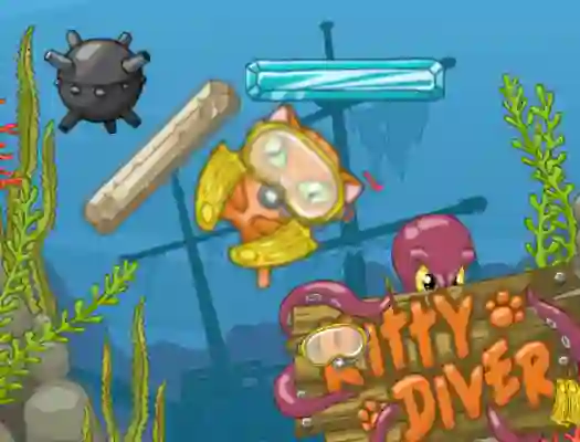 Hra Kitty Diver
