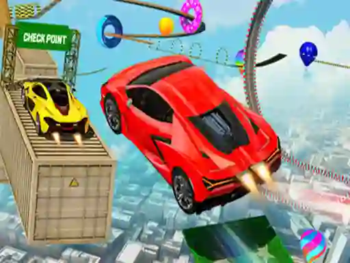 Hra Crazy Car Stunt Descent GT