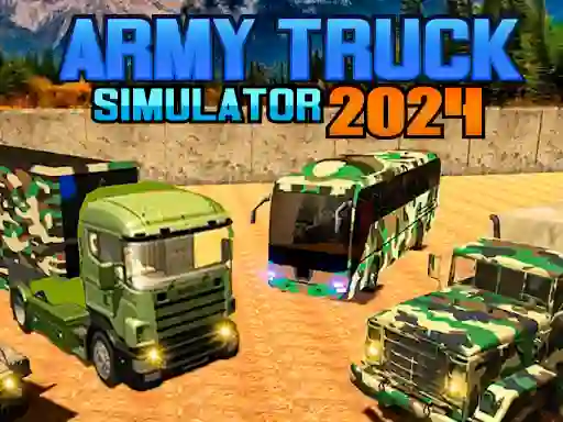 Hra Army Truck Simulator 2024
