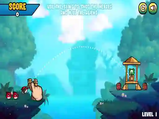 Hra Angry Battle Birds Mania