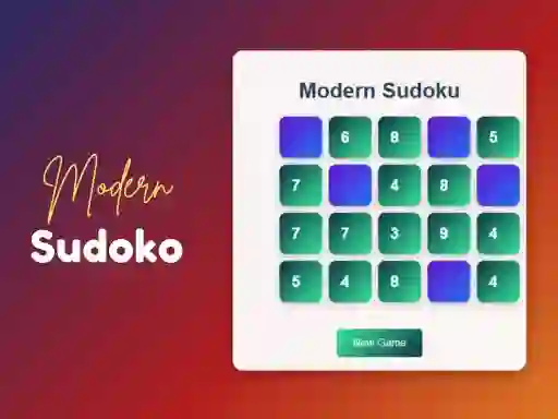 Hra Modern Sudoku