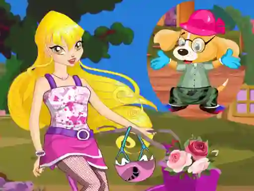 Hra Winx Stella and Puppy