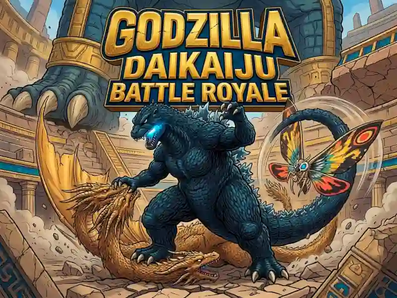 Hra Godzilla Daikaiju Battle Royale