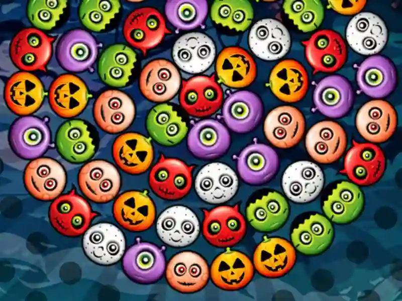 Hra Bubble Wheel Halloween