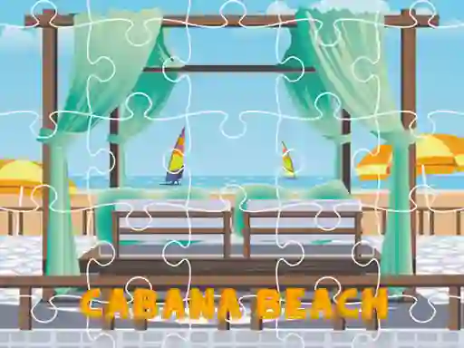 Hra Cabana Beach Jigsaw