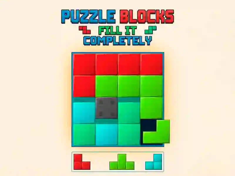 Hra Puzzle Blocks: Fill It Completely