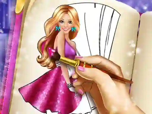 Hra Doll Coloring Book