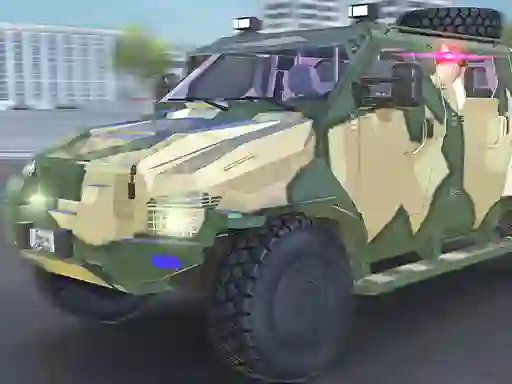 Hra Police Car Armored