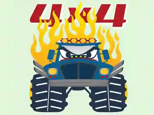 Hra Monster Trucks Coloring Pages