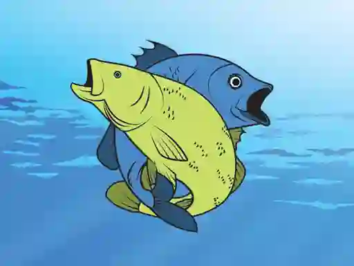 Hra Friendly Fish Coloring
