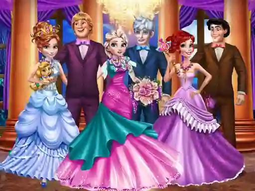 Hra Princesses Castle Ball