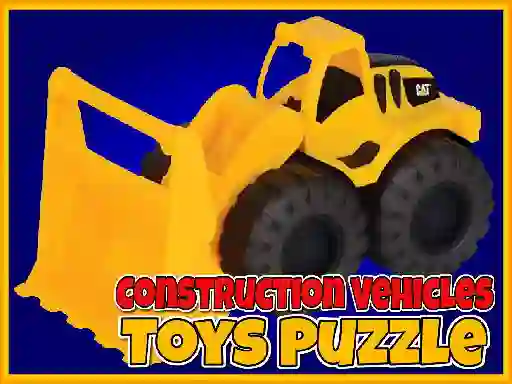 Hra Construction Vehicles Toys Puzzle