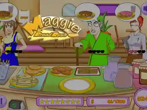 Hra Maggie Bread Rush