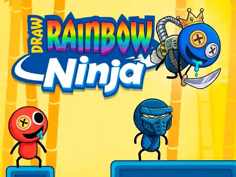 Hra Draw Rainbow Ninja