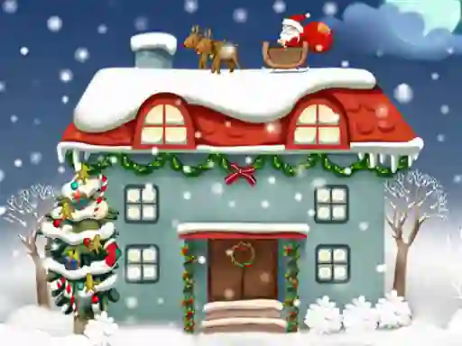 Hra Christmas Rooms Differences