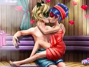 Hra Dotted Girl Sauna Flirting