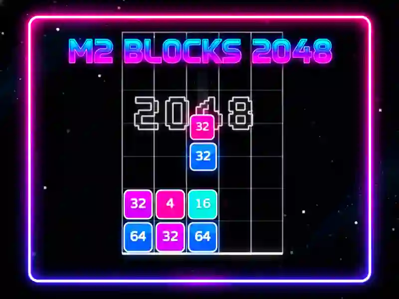 Hra M2 Blocks 2048