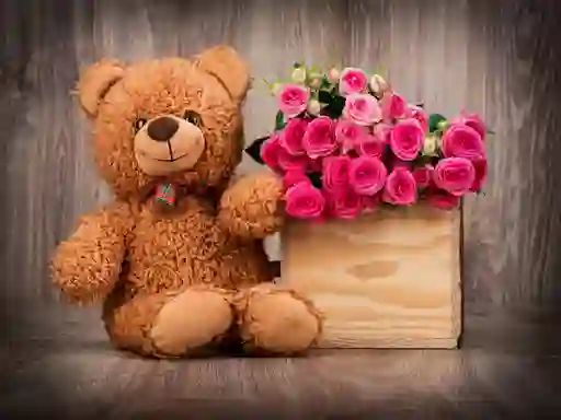 Hra Cute Teddy Bears Puzzle
