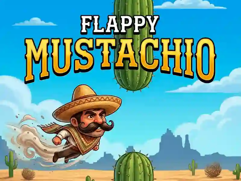 Hra Flappy Mustachio