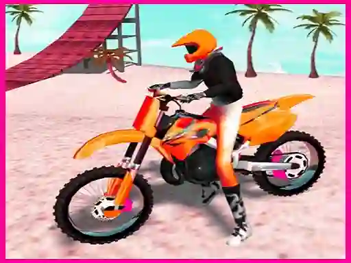 Hra Motocross Beach Jumping Bike Stunt